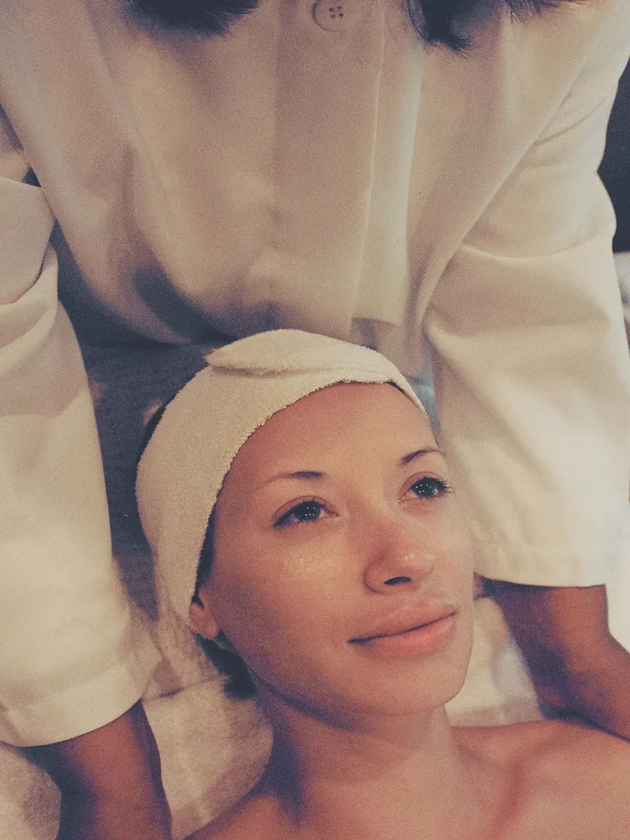 Hot stone massage and spa wellness service